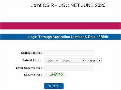 UGC NET admit card