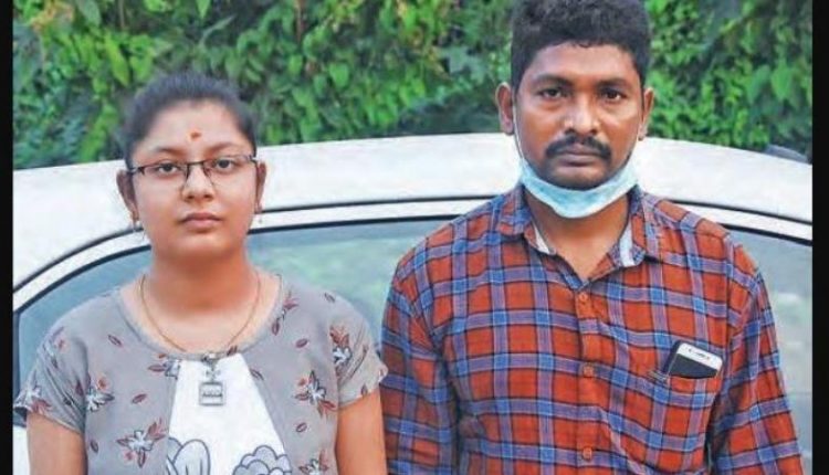 K Swati cab driver IIT