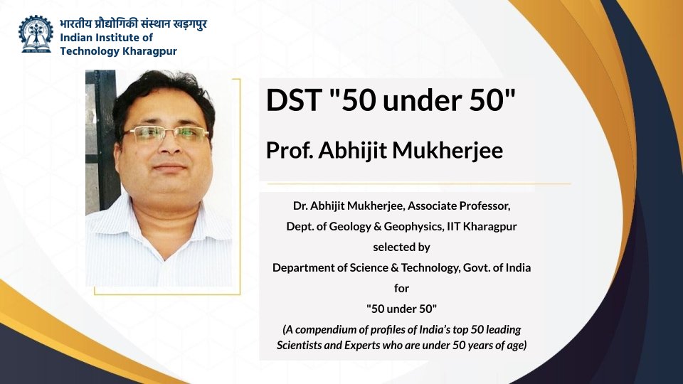 DST IIT Kharagpur 50-Under-50