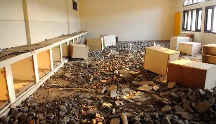 School Building Demolished Bengal
