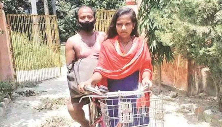 India Cycle Girl Jyoti Narendra Modi