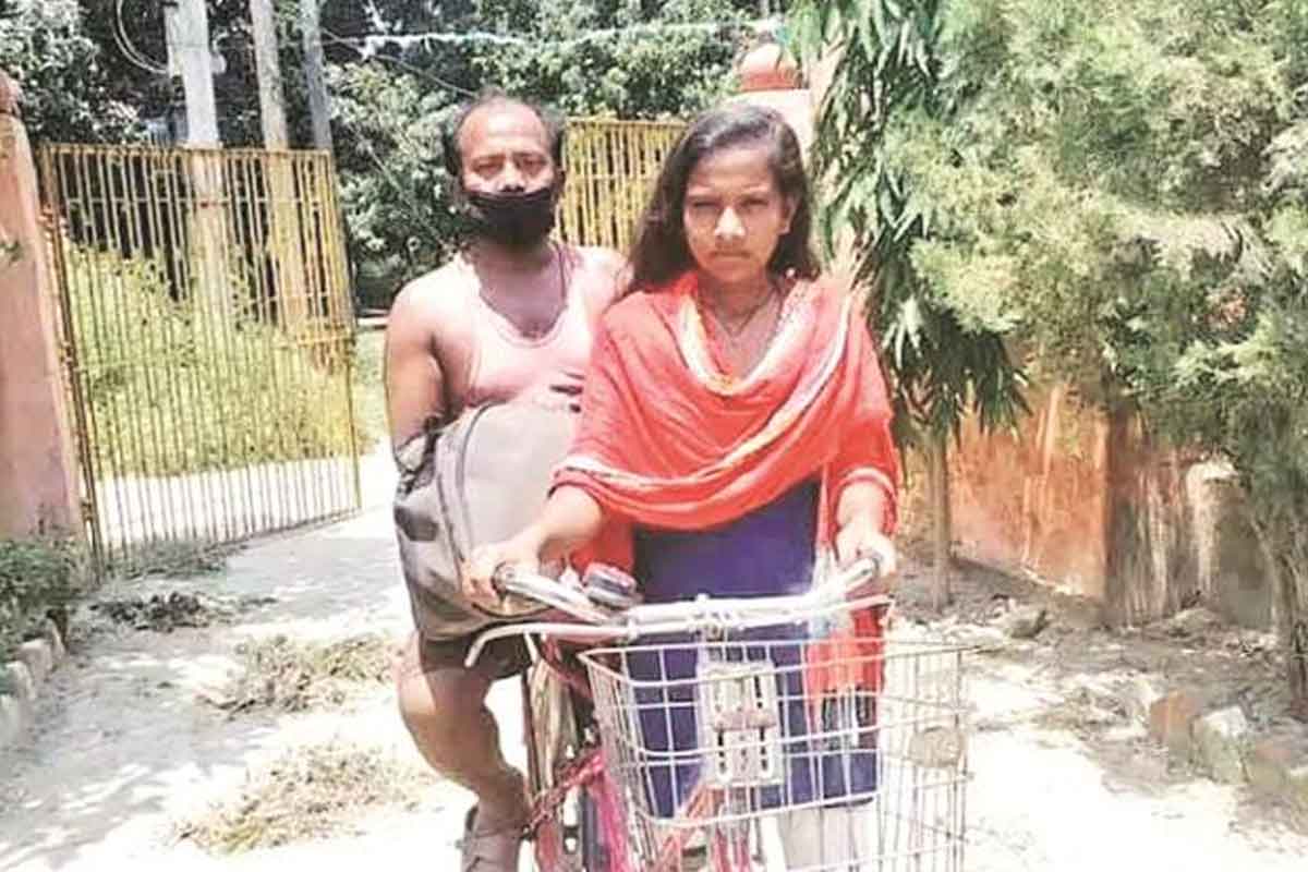 India Cycle Girl Jyoti Narendra Modi