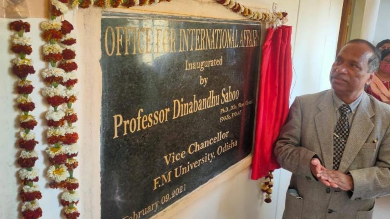 Odisha Fakir Mohan University International Affairs
