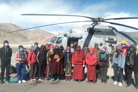 IAF Airlifts Students To Leh