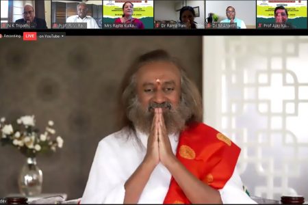 Over 100 Vice-Chancellors Take Part In Cuttack’s Sri Sri University-Hosted Virtual Central Zone AIU Meet