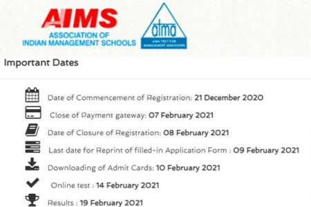 AIMS Issues ATMA 2021 Admit Card; Check Direct Link To Download