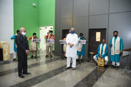 Naveen Showers Praise On SAI International Students For Musical Performance