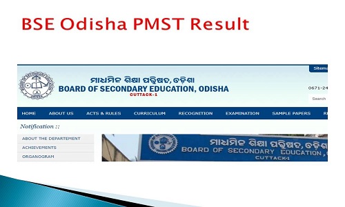 BSE PMST 2020 Results