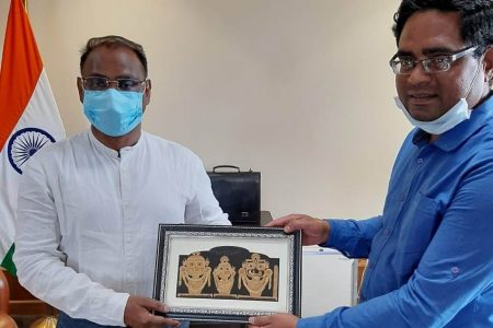 Central University Of Odisha Felicitates Comptroller And Auditor General Of India