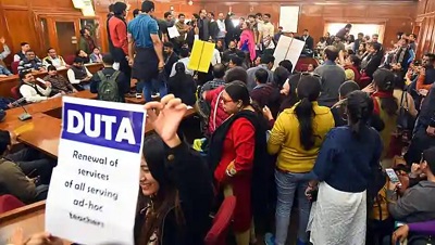 DUTA Ad-Hoc Teachers Protest