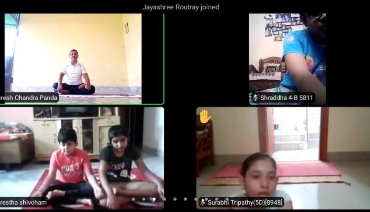 SAI International School Virtual Yoga Day