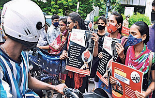Students Beg For Alms