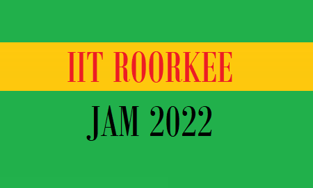 IIT Roorkee Releases JAM Final Answer Key 2022; Check Direct Link Here