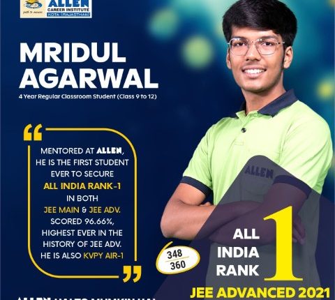 JEE advanced 2021 topper