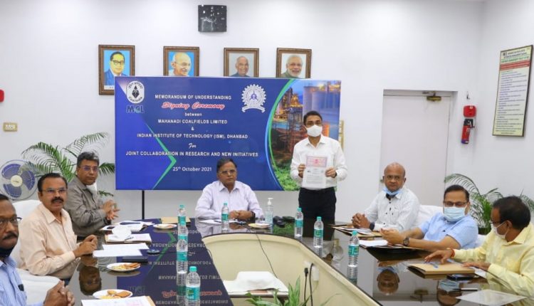 MCL MoU IIT (ISM) Dhanbad