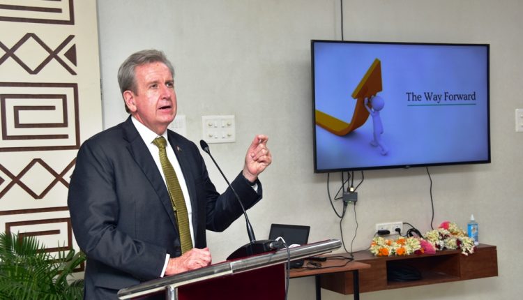 Australia High Commissioner Visits KIIT & KISS