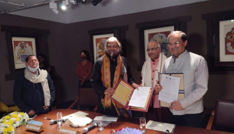 KISS & KIIT Sign MoU With National Gallery Of Modern Art