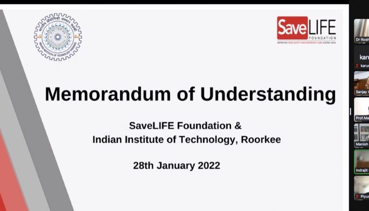 IIT Roorkee MoU Road Safety