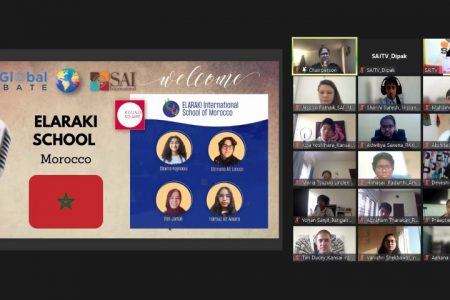 SAI-Hosted Online Debate Competition Brings Together Best Talents From 10 Countries