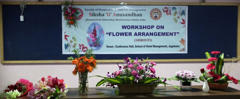 SOA flower arrangement workshop