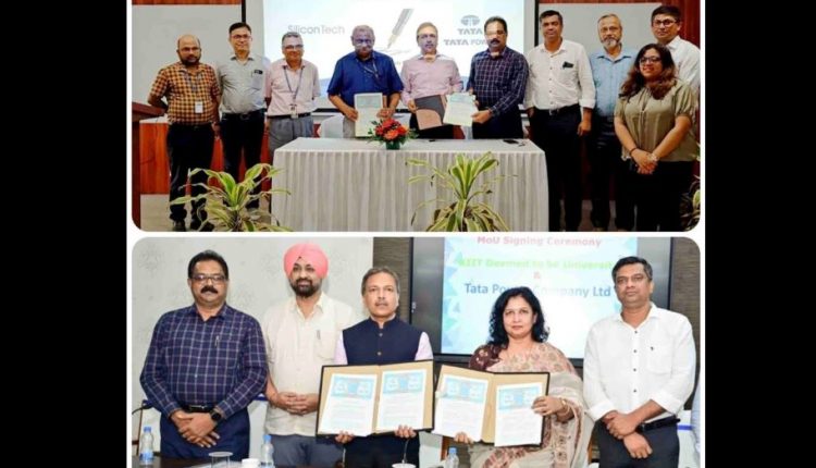 Tata Power MoU with KIIT, SIT
