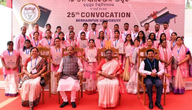 President Murmu at Berhampur university