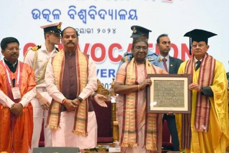 Utkal University Convocation: President Murmu Confers Honorary Doctorate On PM’s Principal Secy, Mrutyunjay Mohapatra & Satish Pai