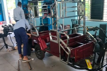 Bhubaneswar Polytechnic Students Develop Three-Wheeler Electric Vehicle