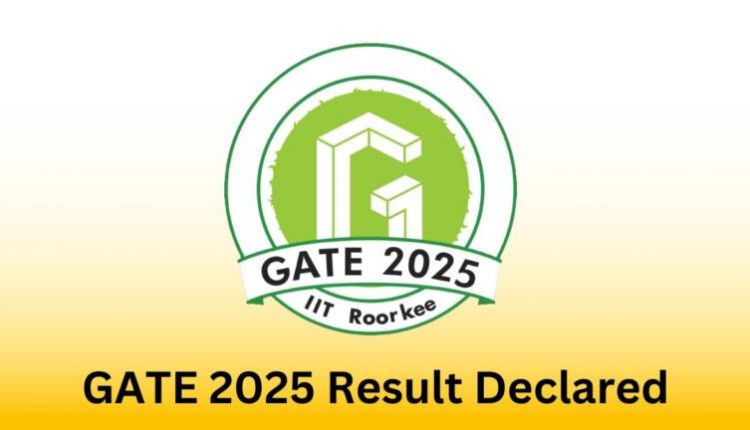 GATE Result 2025